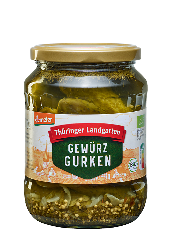 Demeter Gewürzgurken
