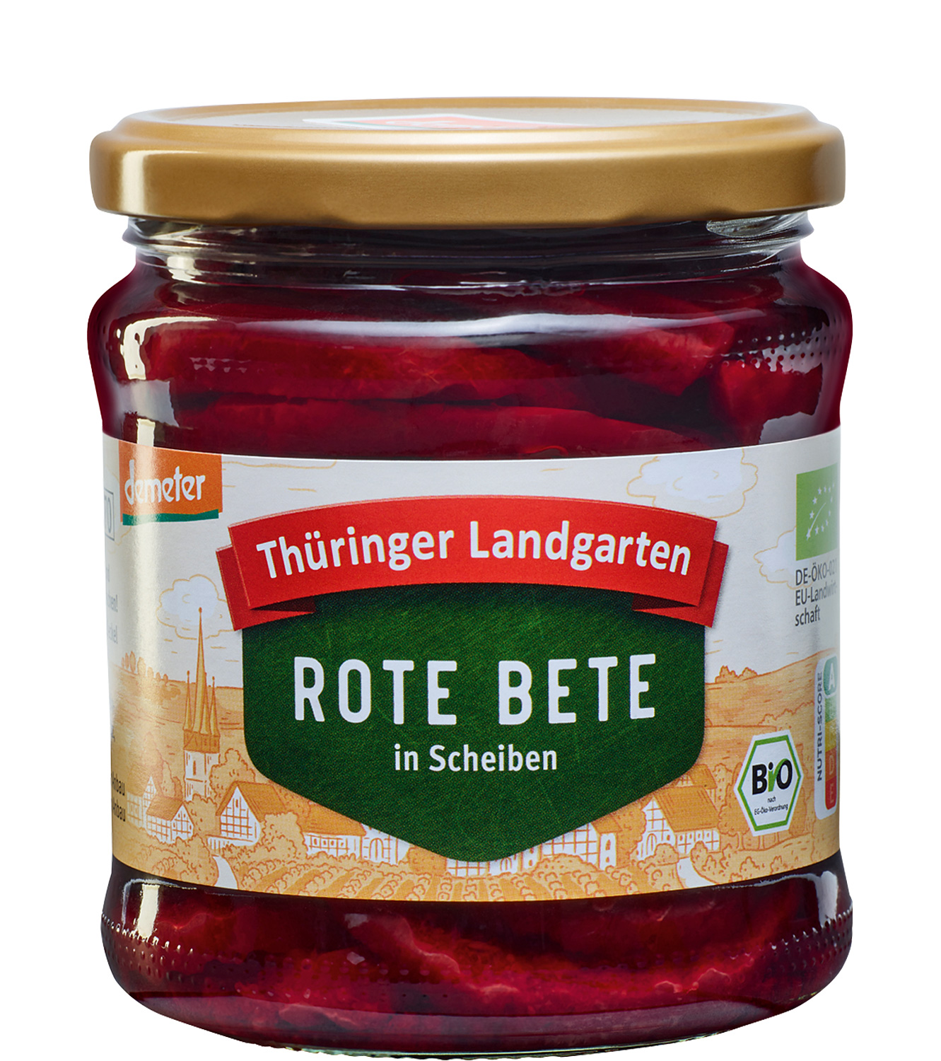 Demeter Rote Bete in Scheiben