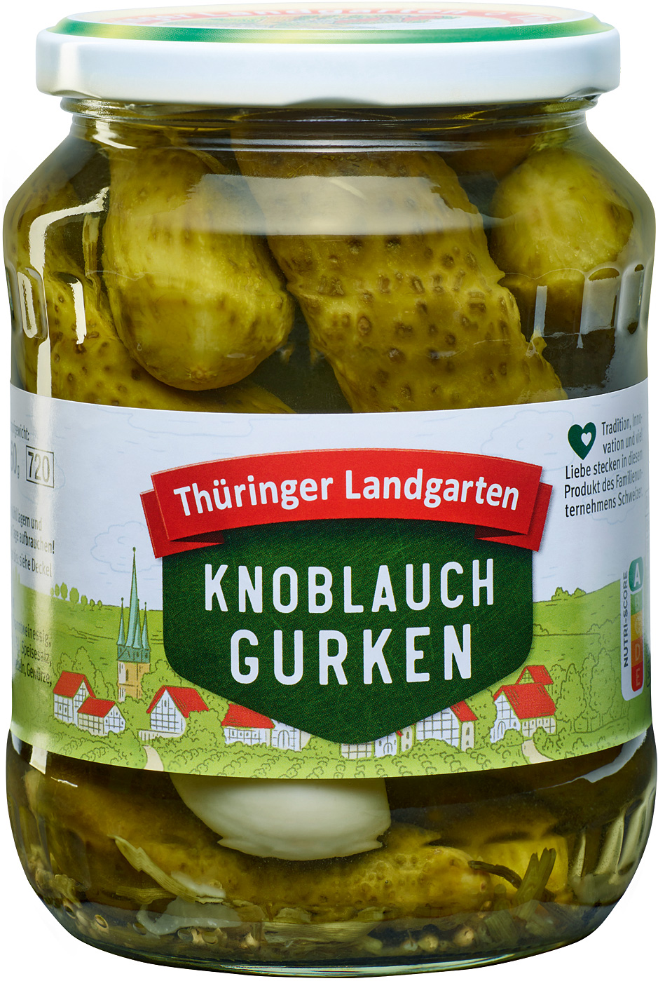 Knoblauchgurken