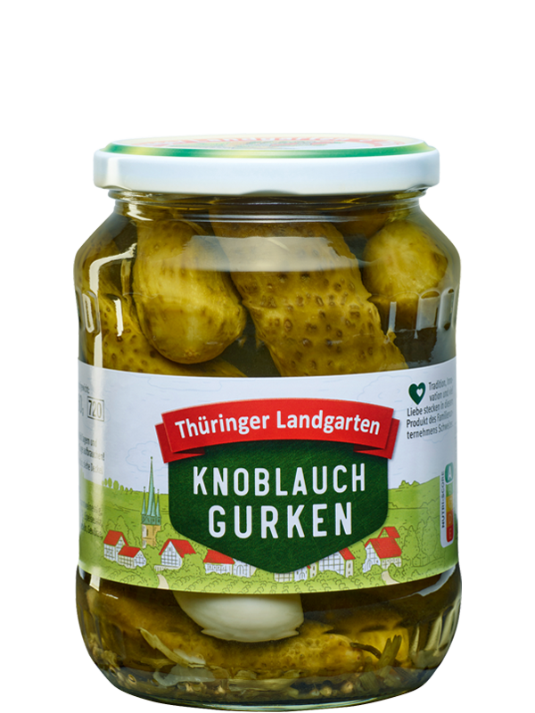 Knoblauchgurken