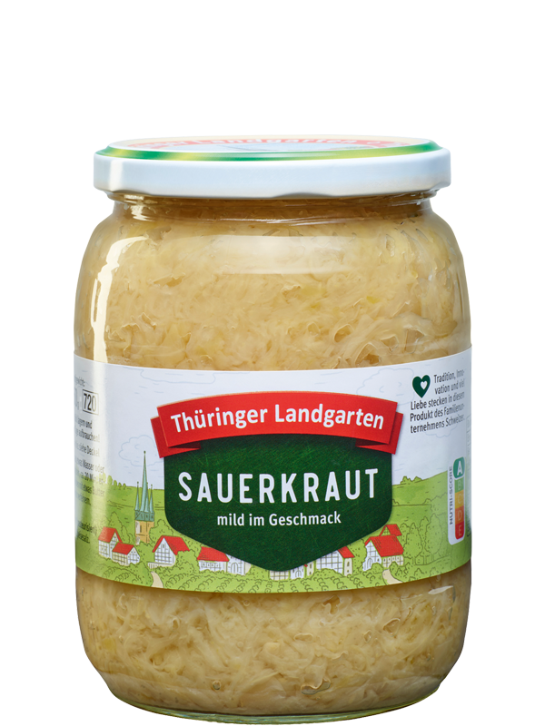Mildes Sauerkraut