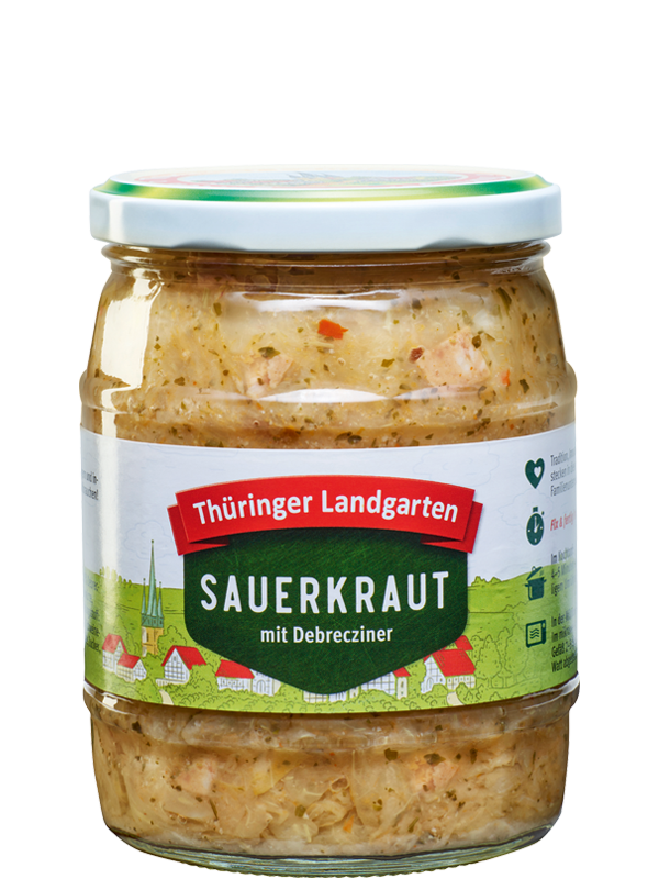 Sauerkraut mit Debrecziner