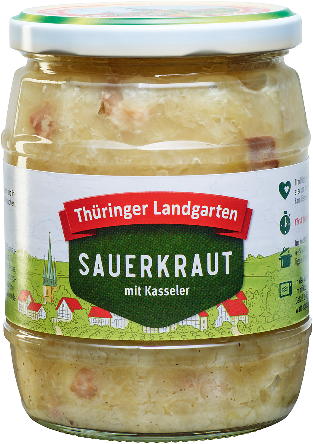Sauerkraut mit Kasseler