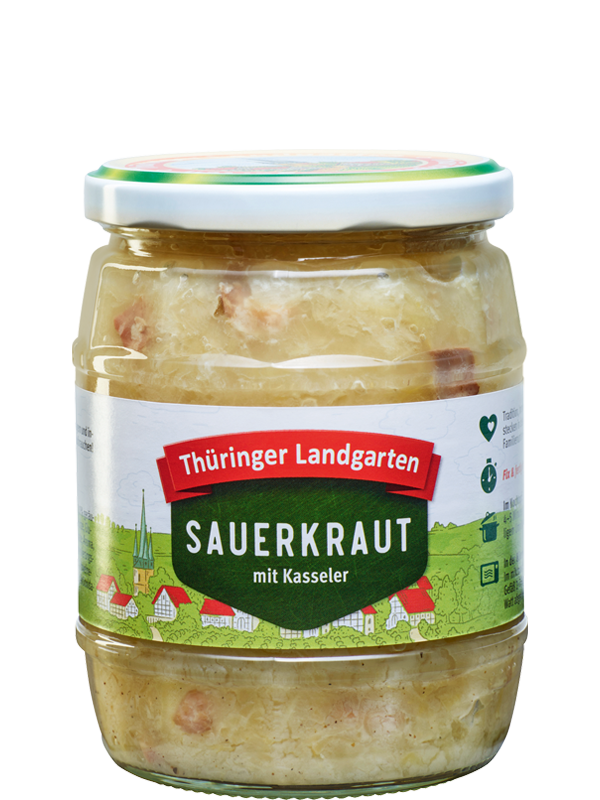 Sauerkraut mit Kasseler