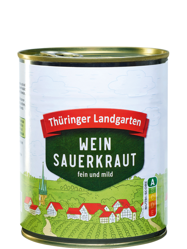 Mildes Weinsauerkraut